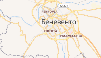 Беневенто - детальна мапа