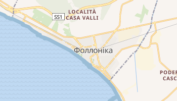 Фоллоніка - детальна мапа