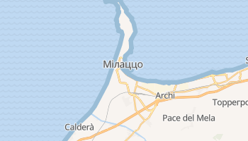 Мілаццо - детальна мапа