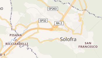 Солофра - детальна мапа