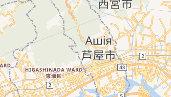 Ашія - детальна мапа