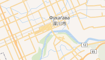 Фукаґава - детальна мапа