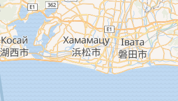 Хамамацу - детальна мапа