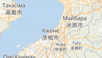 Хіконе - детальна мапа