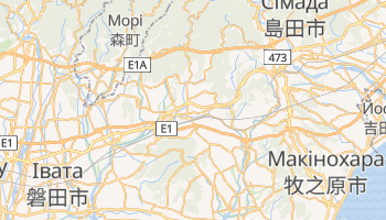 Какеґава - детальна мапа