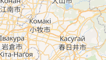 Комакі - детальна мапа
