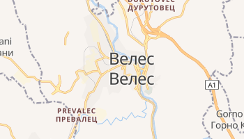 Велес - детальна мапа
