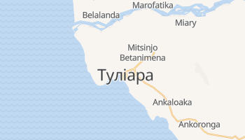 Туліара - детальна мапа