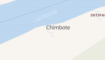 Чімботе - детальна мапа