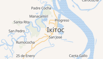 Ікітос - детальна мапа