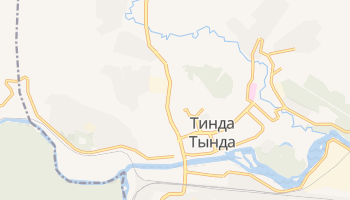 Тинда - детальна мапа