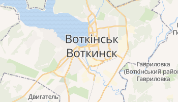 Воткінськ - детальна мапа