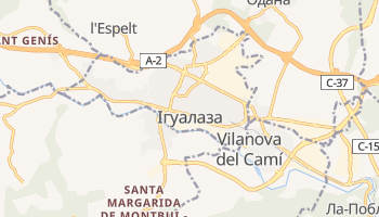 Ігуалаза - детальна мапа