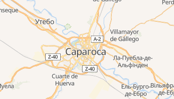 Сарагоса - детальна мапа