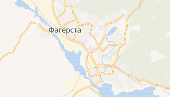 Фагерста - детальна мапа
