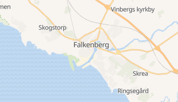 Фалькенберг - детальна мапа