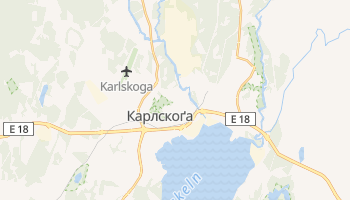 Карлскоґа - детальна мапа