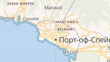 Порт-оф-Спейн - детальна мапа