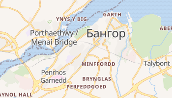 Бангор - детальна мапа