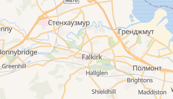 Фолкерк - детальна мапа