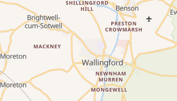 Воллінгфорд - детальна мапа