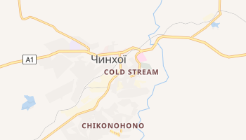 Чинхої - детальна мапа