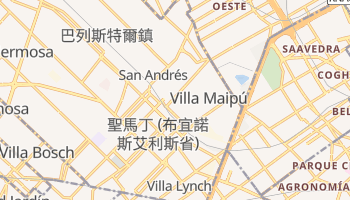 聖馬丁 - 在线地图