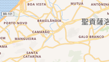 聖貢薩洛 - 在线地图