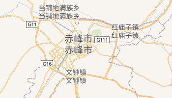 赤峰市 - 在线地图