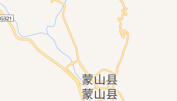 蒙山县 - 在线地图