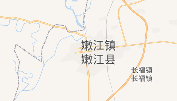 嫩江 - 在线地图