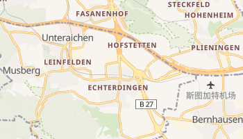 莱因费尔登-埃希特尔丁根 - 在线地图