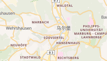 马尔堡 - 在线地图