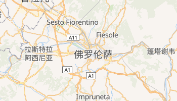 佛罗伦萨 - 在线地图