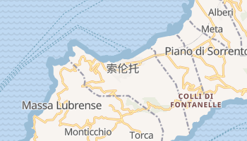 索伦托 - 在线地图