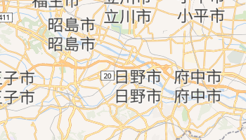 日野市 - 在线地图