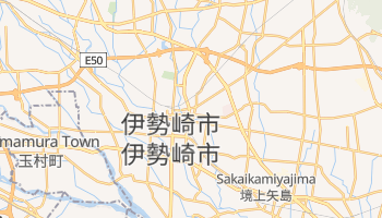 伊勢崎市 - 在线地图
