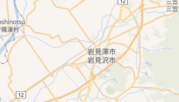 岩見澤市 - 在线地图