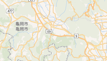 龜岡市 - 在线地图