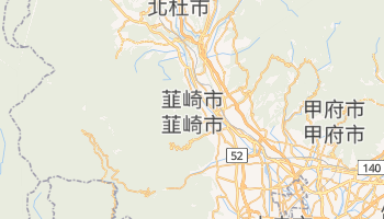 韮崎市 - 在线地图