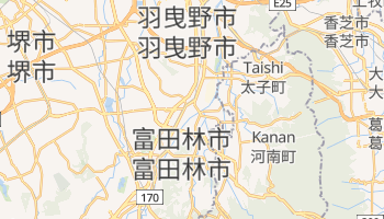富田林市 - 在线地图
