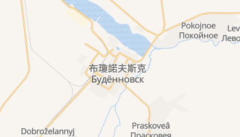 布瓊諾夫斯克 - 在线地图