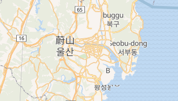 蔚山广域市 - 在线地图