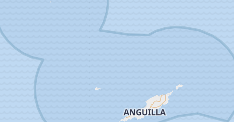 Karte von Anguilla