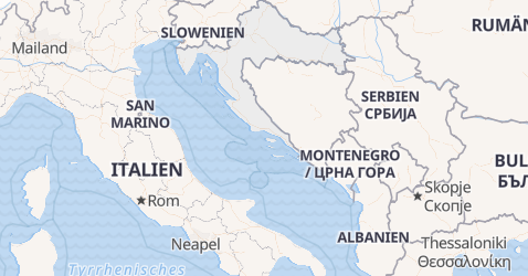 Karte von Kroatien