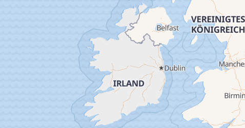 Karte von Irland