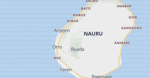 Karte von Nauru