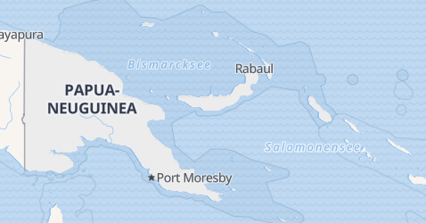 Karte von Papua-Neu-Guinea