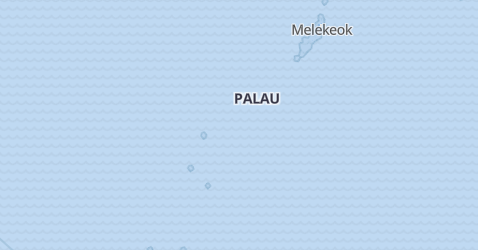 Karte von Palau