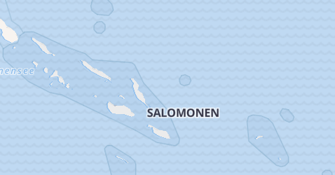 Karte von Solomoninseln